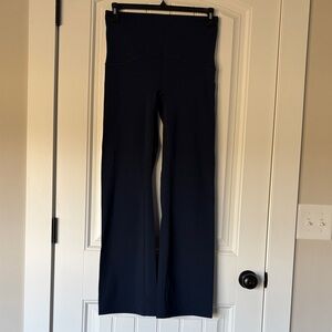 SPANX Women's Dark Blue Wide Leg Spandex Pants